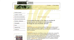 Desktop Screenshot of passage-a-lart.org